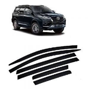 Rain Wind Door Visor Non Breakable Deflector Compatible with Fortuner